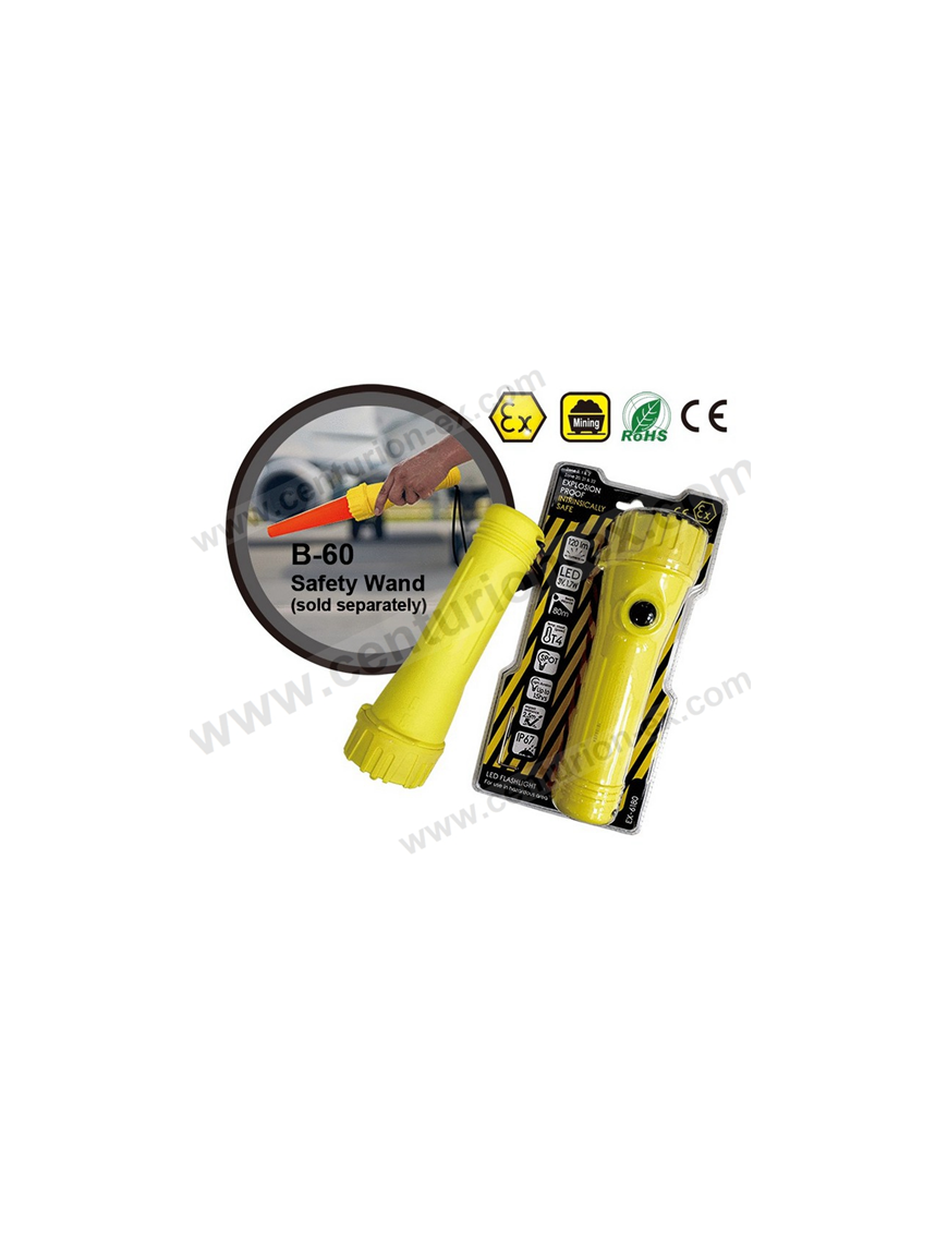 ATEX approved battery operated safety hand torch |Centurion Intrinsically safe torch light in Nigeria