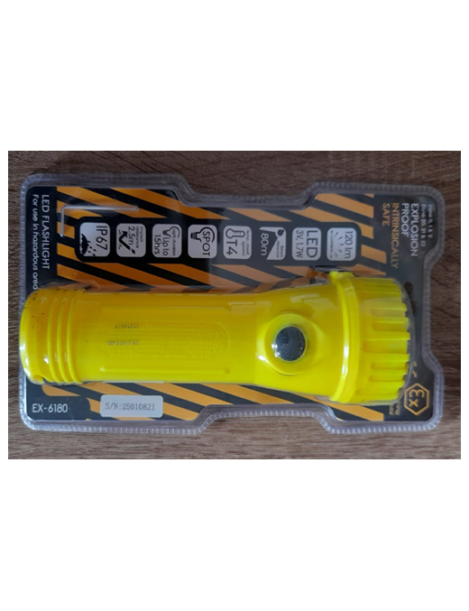 ATEX approved battery operated safety hand torch |Centurion Intrinsically safe torch light in Nigeria