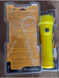 ATEX approved battery operated safety hand torch |Centurion Intrinsically safe torch light in Nigeria