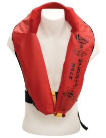 Lalizas Lamda Inflatable Lifejacket Auto, 150N & 275N, SOLAS/MED with Ocean Signal MOB1, set