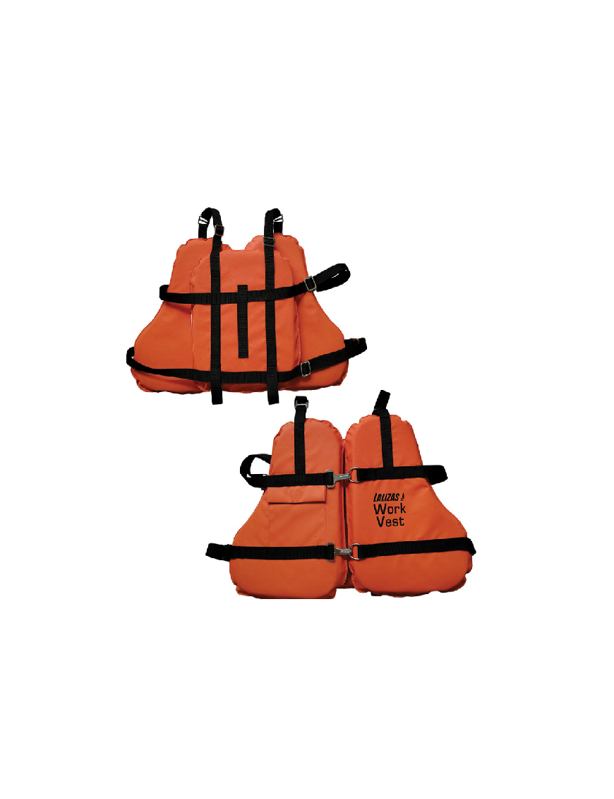 LALIZAS Work Vest 50N, ISO 12402-5:2020
