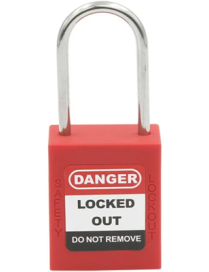 Steel Short Shackle Safety Padlock
