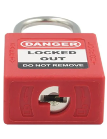 Steel Short Shackle Safety Padlock