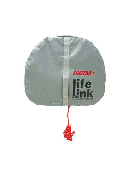 Set Horseshoe Lifebuoy 'Quick RD' orange, Lifeb. Light 71325, 30m rope, case gray