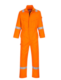 PORTWEST FR93 Bizflame Industry Coverall Orange| Flame-Resistant Workwear
