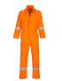 PORTWEST FR93 Bizflame Industry Coverall Orange| Flame-Resistant Workwear