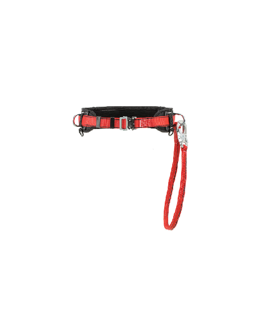 Fireman Belt, with Restraint Lanyard, M-XL (85-120cm), EN358, CE