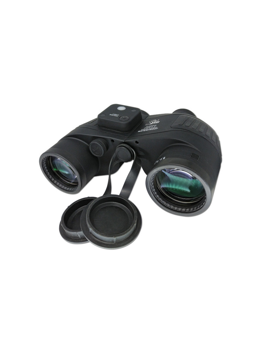 SEA NAV Binoculars, Individual Focus, 7x50, w/ Compass, Waterproof, Floating