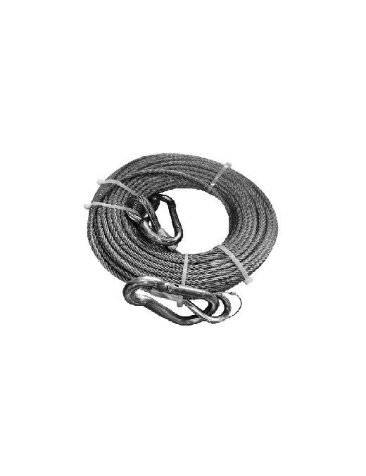 Lifeline, fireproof with hook, 5mmx30m
