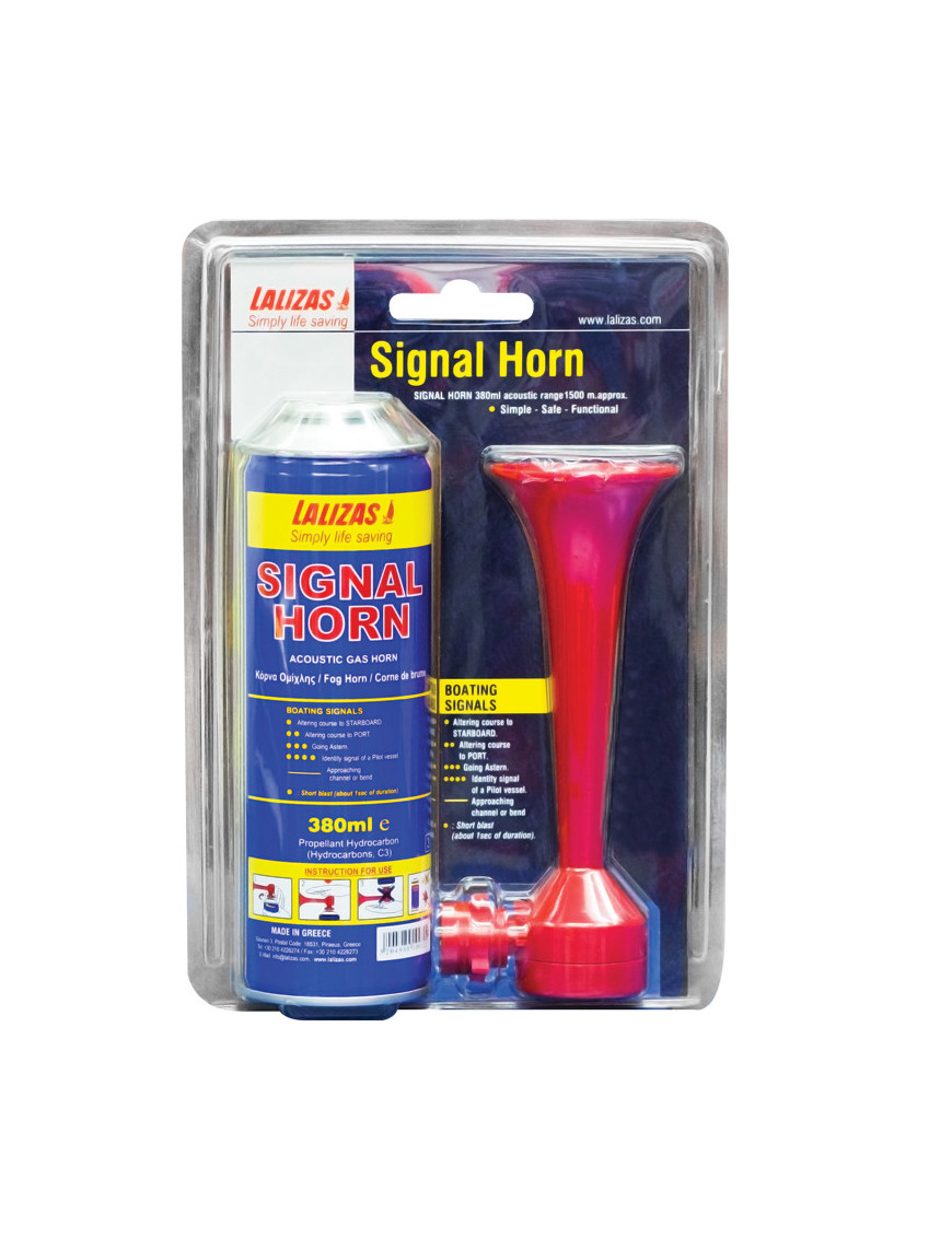 Signal horn set - 380ml